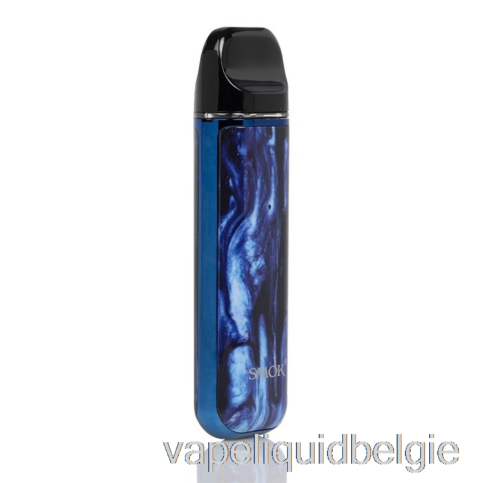 Vape Vloeistof Smok Novo 2 25w Pod-systeem Blauw / Zwarte Hars